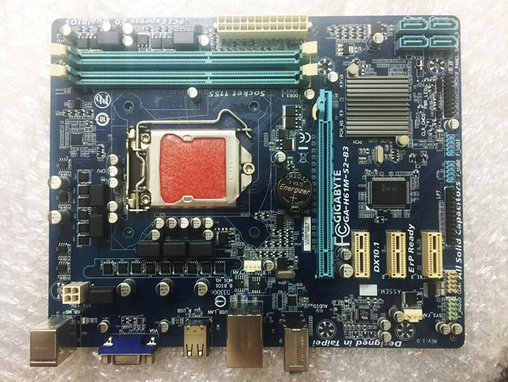 Gigabyte GA-H61M-S2-B3 Intel H61 LGA 1155 mATX DDR3 Motherboard - Click Image to Close